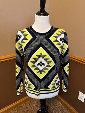 Forever 21 Geometric Sweater